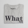 T-shirt - What People? (Herr/Unisex Eco)