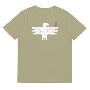 T-shirt Unisex med vit örn.