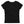Figurformad svart t-shirt med vitprickigt mönster i cirkelformation.